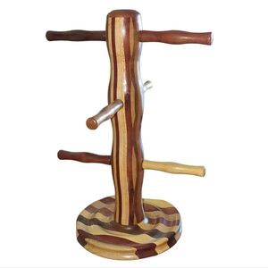 Wooden Mug Tree Holder